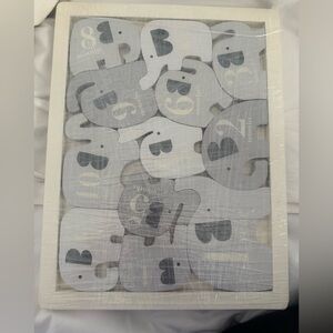 Pottery Barn 12 month elephant puzzle